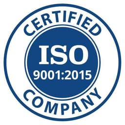 ISO 9001:2015 badge